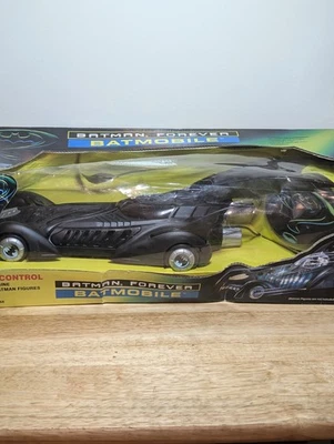 NEW Batman Forever Batmobile Remote Control Car Vintage Toy DC Comics *READ - Image 1 of 4