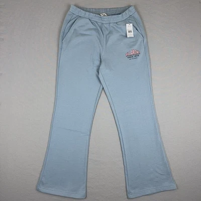 Pantalones deportivos Billabong Wave Runner acampanados para mujer L azul claro logotipo polar nuevos con etiquetas Foto 1 de 4