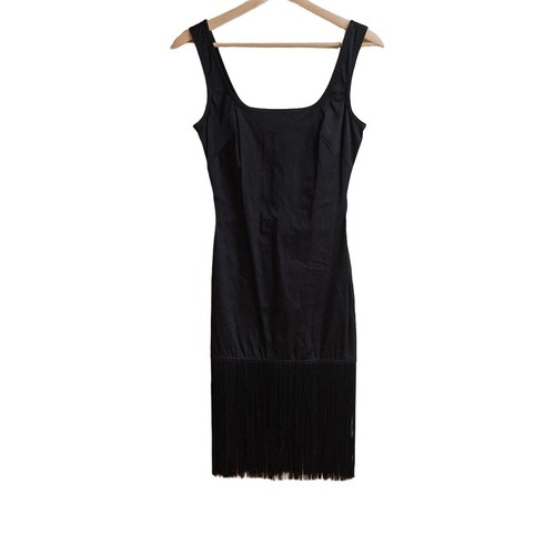 Auth MOSCHINO Vestito donna nero