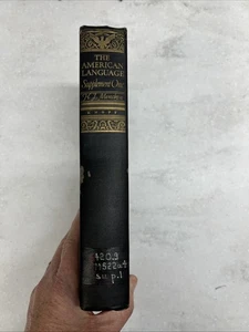 H. L. Mencken | The American Language Supplement 1 1945 First Edition Hardcover - Picture 1 of 13