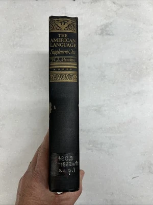 H. L. Mencken | The American Language Supplement 1 1945 First Edition Hardcover - Image 1 of 4