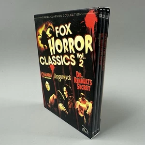 Fox Horror Classics Vol. 2 DVD Box Set Chandu Dragonwyck Renault VERGRIFFEN - Bild 1 von 4