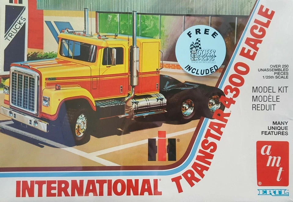 M7 Sealed AMT International Transtar 4300 Eagle Semi Truck Tractor 1:25 big rig - Image 1 of 1