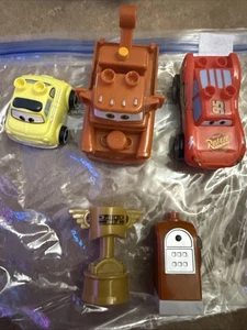 Mega Bloks Disney Cars Lightning McQueen Building Brick Car Mater Luigi - Picture 1 of 6
