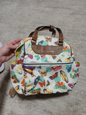 Lily Bloom Butterfly Small Tote Backpack Purse - Image 1 of 4