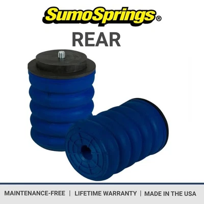 Par de resortes auxiliares de resorte trasero SuperSprings para Ford Ranger 19-25 Foto 1 de 4