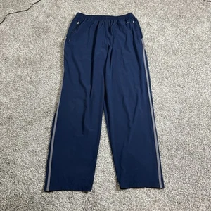 Vintage Y2K Nike Striped Baggy Dry Fit Track Pants Size XL - Picture 1 of 5