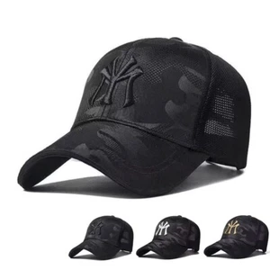 Gorras de béisbol unisex con letras bordadas camuflaje al aire libre ajustables informales sombreros - Imagen 1 de 22