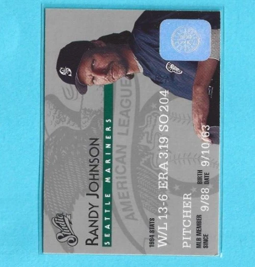 Randy Johnson - Seattle Mariners - 1995 Donruss Studio - #48 - Image 1 of 1