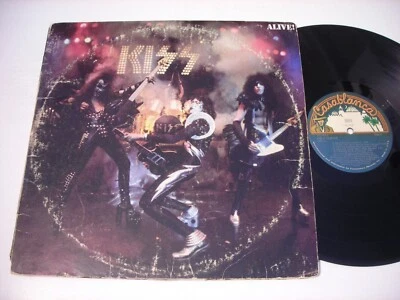 Kiss Alive! 1975 Double Stereo LP - Image 1 of 4