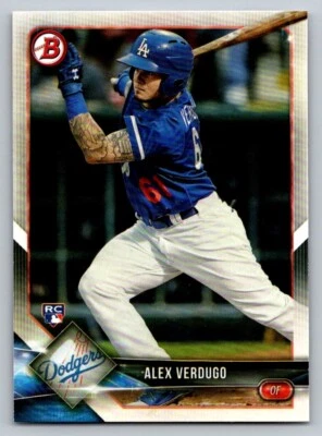 2018 Bowman - Alex Verdugo #72 (RC) - Image 1 of 2