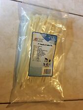 ACT AL-07-50-9-C 7" Cable Ties, Clear, Bag 100 PC, Made In The USA Natural-Nylon