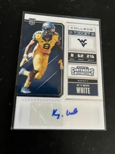 2018 Panini Contenders Draft Picks Kyzir White autograph RC West Virginia - Picture 1 of 1