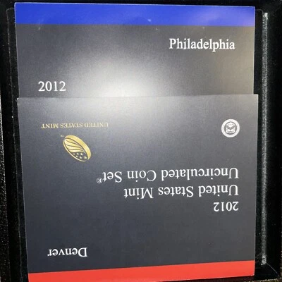 2012 U.S. Mint Uncirculated Coin Set Philadelphia And Denver - Image 1 of 4