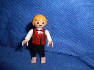 Playmobil Western Junge barfuss Fliege Weste top - Picture 1 of 1