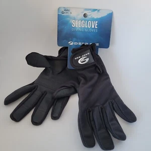 Deep See Inc. Diving Swimming Snorkeling Spear Fishing Gloves, Nylon & Neoprene - Picture 1 of 5