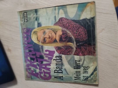 45 TOURS FRANCE GALL  A BANDA  IMPORT ALLEMAND - Photo 1/4