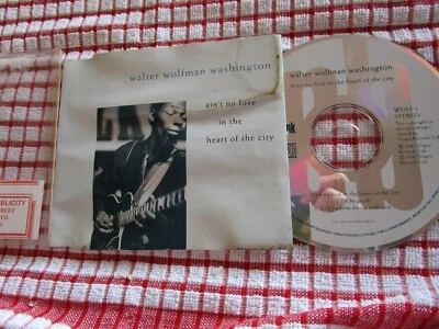 Walter Wolfman Washington ain't No Love In The Heart Of The City 3trck CD Single Foto 1 de 4