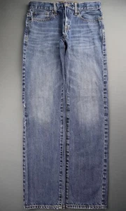 Men's 2013 American Eagle Slim Straight Jeans Med Wash Size 28x32 (Msr 28x30) - Picture 1 of 10