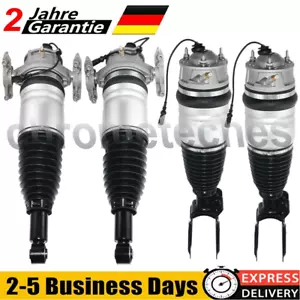 4x Vorne Hinten Luftfederbein Stoßdämpfer Für Porsche Cayenne 92A VW Touareg 7P5 - Picture 1 of 11
