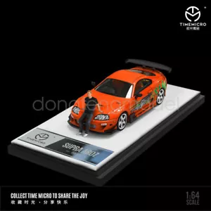 TIME MICRO 1:64 Toyota Supra A80Z Fast & Furious Paul painting Car - Picture 1 of 8