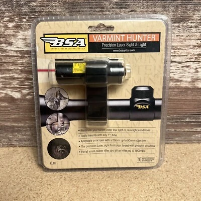 Combo de linterna láser BSA Varmint Hunter LLCP montaje de mira telescópica Foto 1 de 4