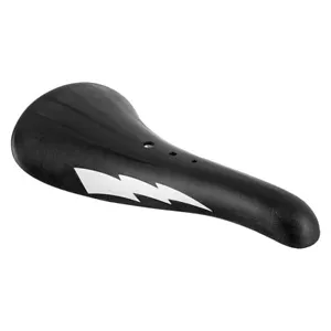 NEW SE Racing Blitz Chrome Railed Saddle Black Retro BMX Seat - Picture 1 of 1