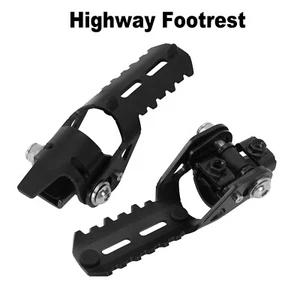 Highway Front Foot Pegs Footrest Stainless Steel For BMW R1200GS ADV 2013-2017 - Picture 1 of 11