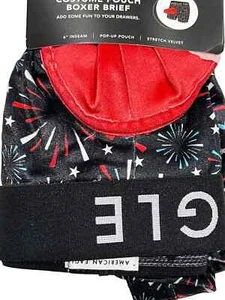 American Eagle Kostüm Tasche (6" Boxershorts (Sm) rot schwarz TNT #34 - Bonuskauf! - Bild 1 von 5