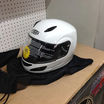 HELMET  MODULAR  [GMAX - GM44S ]      SMALL   PEARL WHITE - Image 1 of 3