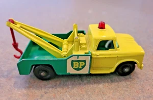VTG Matchbox Lesney Yellow Green BP Dodge Wreck Wrecker Tow #13 - Picture 1 of 5