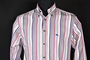 Etro Milano Herren Hemd Button Down gestreift Gr. 42 - Bild 1 von 8
