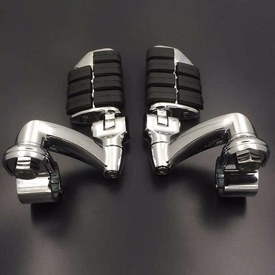 Highway Clamps Footpeg Footrest For Harley Sportster 883 1200 Softail Street Bob - Image 1 of 4