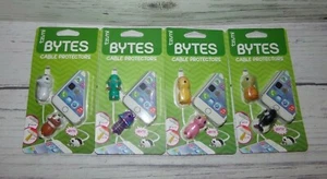 4 New Sets Bytes Cable Protector & Adapter Charge Packs - Photo 1 sur 1