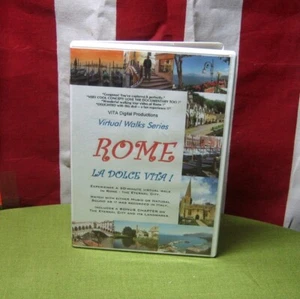 ROME Virtual Walks Series DVD La Dolce Vita documentary Italian landmarks 2006 - Imagen 1 de 2
