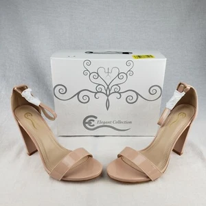 *NUOVO* Elegante Collezione Stile Jinny-5 Rosa Blush Scarpe Donna Taglia 9 Nuove con etichette - Foto 1 di 9