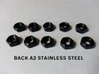 M8 Black Stainless Steel Full Nuts To Fit Our Coloured Stainless Bolts Screws