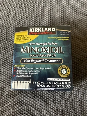 Kirkland Minoxidil 5% Hair Regrowth Treatment AUTHENTIC 100% Exp 03/2025 - Image 1 of 4