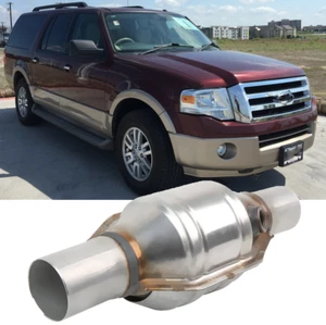 2" Inlet/Outlet Catalytic Converter EPA with Heat Shield For Ford Expedition - Picture 1 of 16