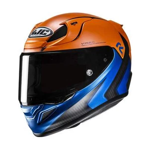 Casco de moto HJC RPHA 12 Kos MC27SF azul naranja incluye luz gratis - Imagen 1 de 3