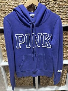 PINK Victoria’s Secret Hooded Sweatshirt Purple Size M