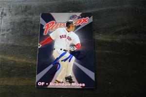 Tarjeta autografiada Brandon Moss 2007 Pawtucket Red Sox - Imagen 1 de 1