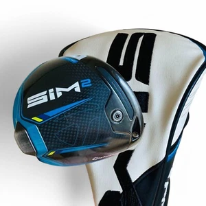 Taylormade Sim 2 sim2 9.0* ( 9 Degree ) Driver Club Head ( RH ) w/cover - Picture 1 of 12