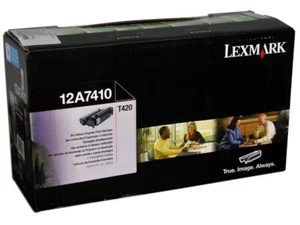 Cartouche Toner d'origine Lexmark 12A7410 T420 420D/DN Noir Original Authentique - Zdjęcie 1 z 1