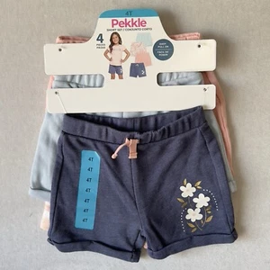 BRAND NEW - Pekkle Kid's 4PK Shorts - Size 4T - Picture 1 of 7