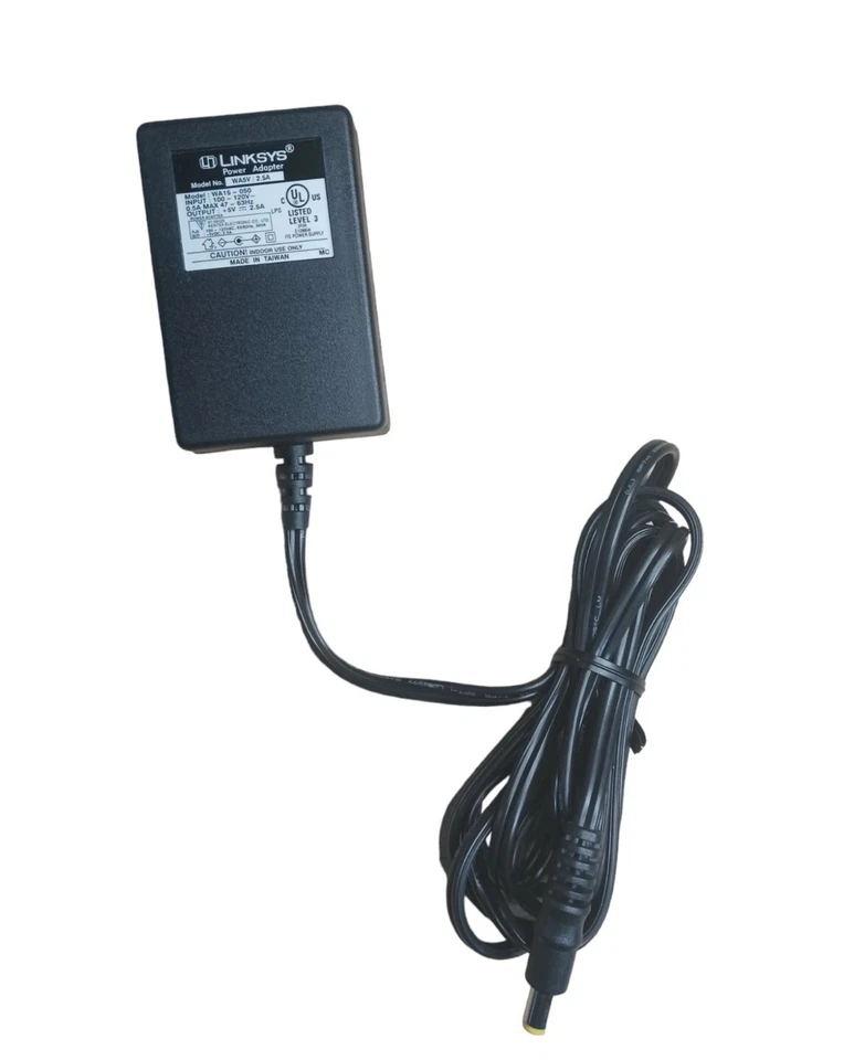 Genuine LINKSYS WA15-050 Power Adapter 5V 2500mA WA5V/2.5A Camera Print Server - Image 1 of 1