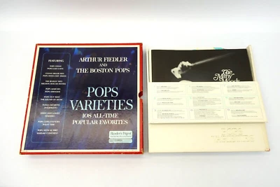 Arthur Fiedler Boston Pops 108 All-Time Popular Favorites Readers Digest Records - Image 1 of 4