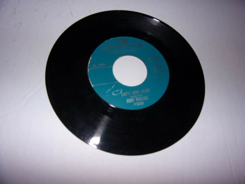 Jerry Wallace: Empty Arms Again / Bambola (My Darling One) 1963 VG+ - Image 1 of 2