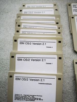 IBM OS/2 Version 2.1 - Bild 1 von 4
