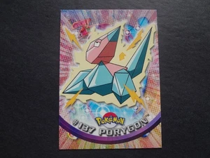 2000 Topps Pokemon Serie 3 #137 Porygon Edición Animación TV Azul LP - Imagen 1 de 2